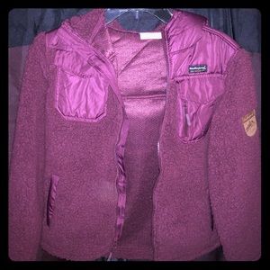🧥 NWT Weatherproof vintage burgundy jacket
